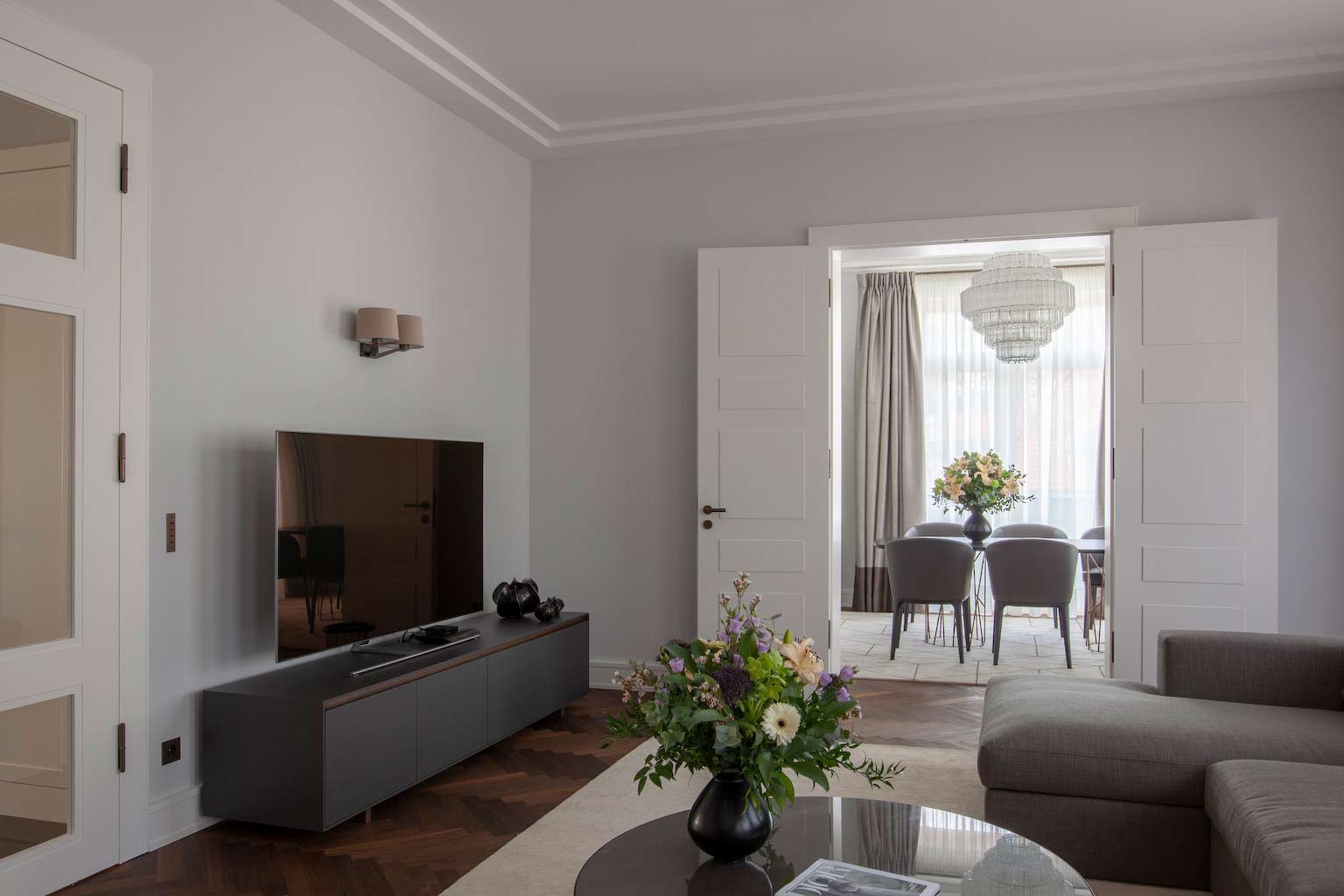 luxury apartment interior wood 6