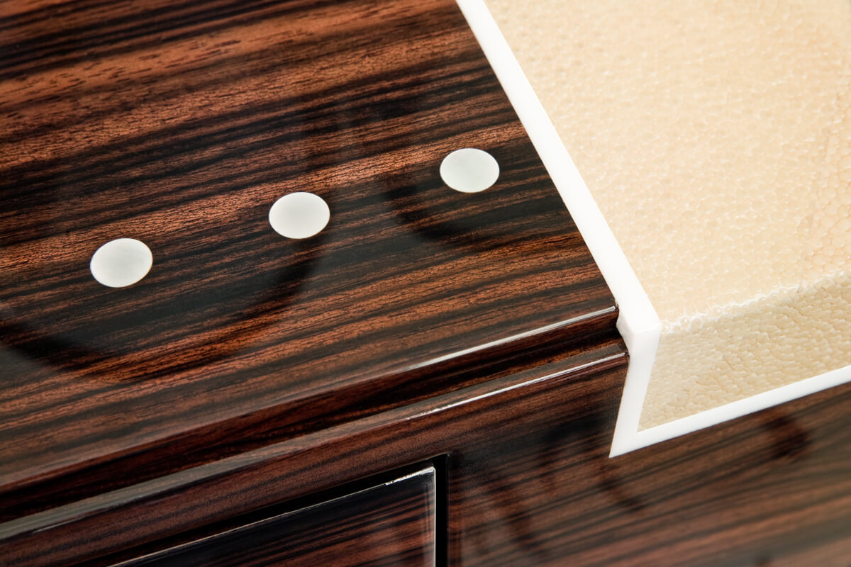 luxury apartment wood interior london 6