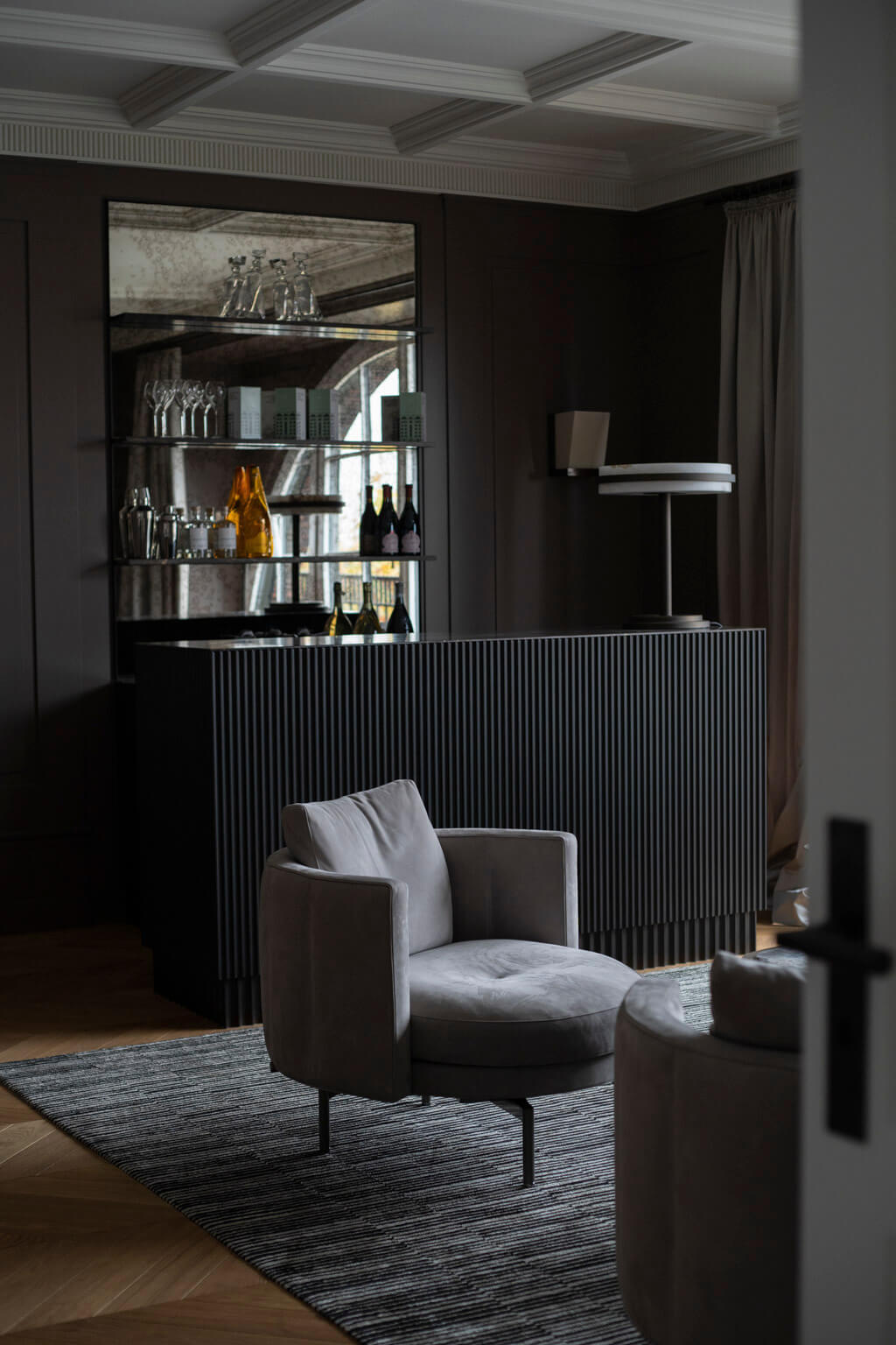 luxury bar interior wood marble 11