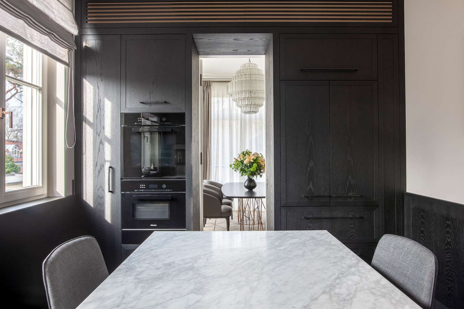 luxury kitchen interior wood marble 9