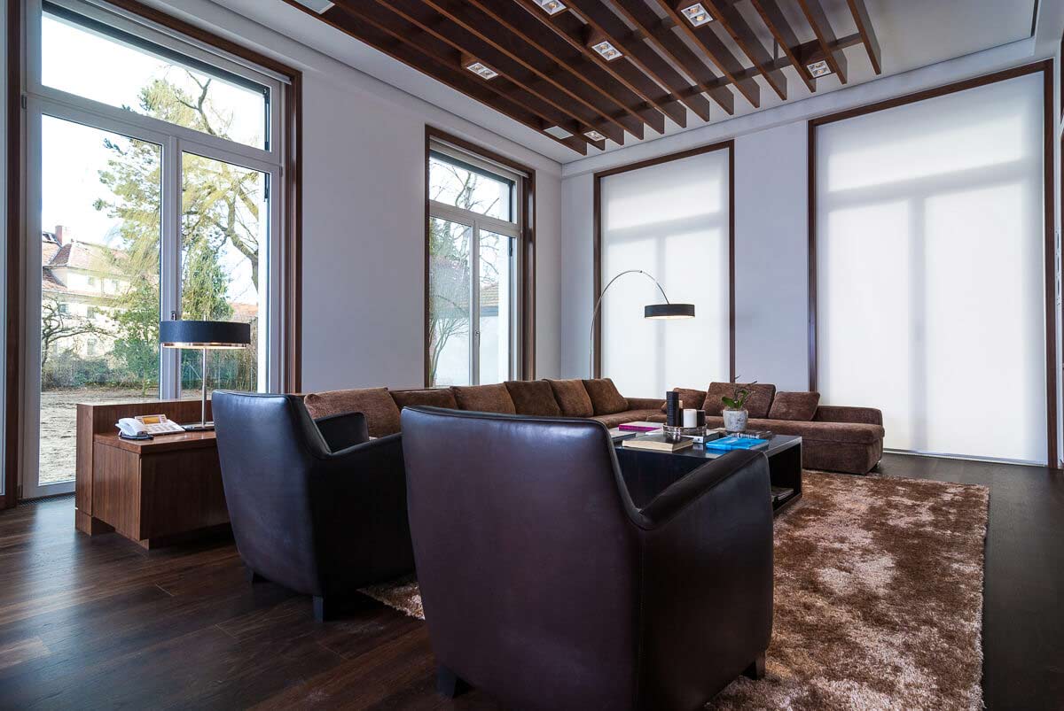 luxury living room wood interior 10