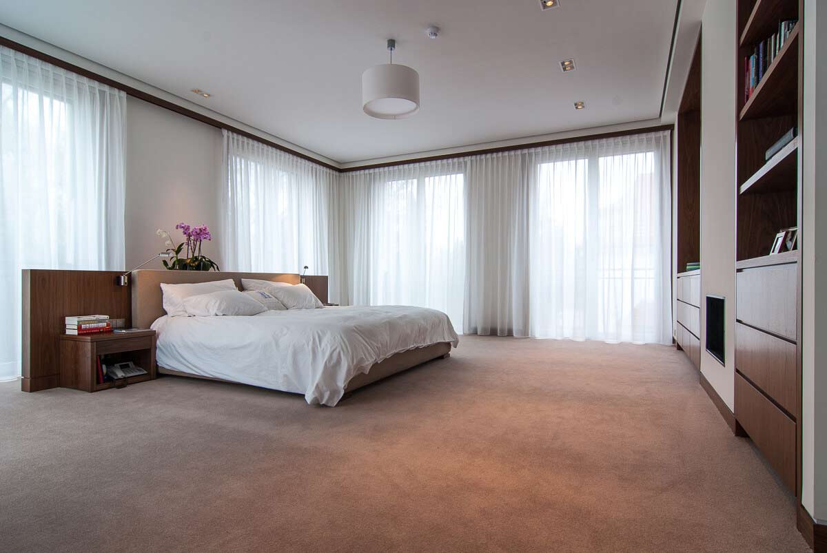 luxury living room wood interior 13