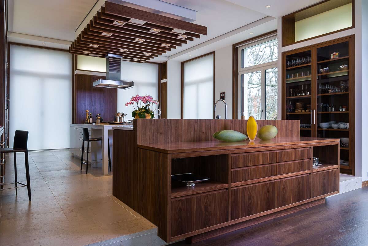 luxury living room wood interior 3