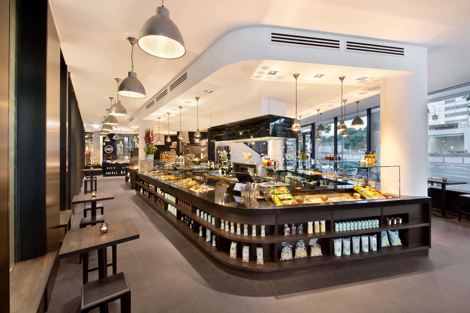 luxury restaurant wood interior 8